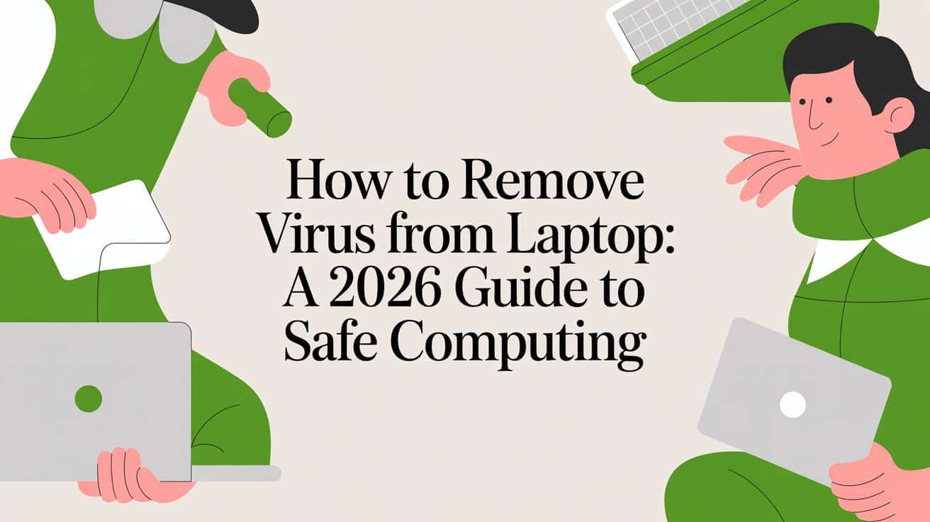 How to Remove Virus from Laptop: A 2026 Guide to Safe Computing