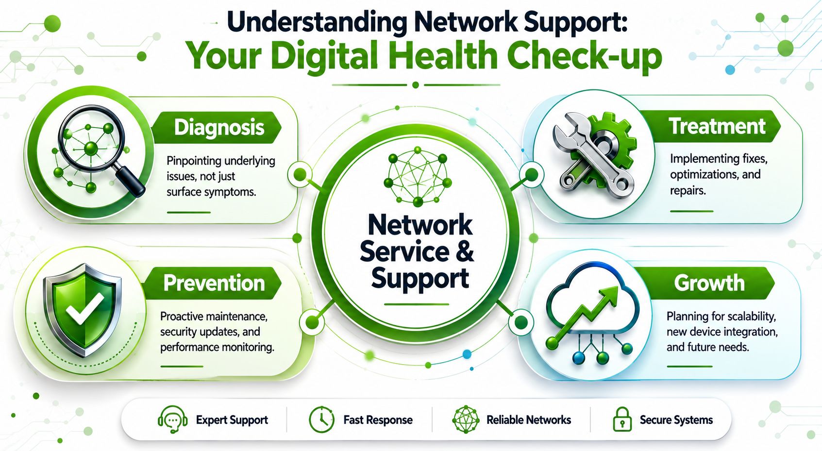 Beyond Buffering What Network Support Actually Means