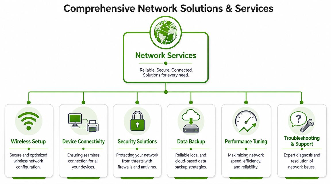 A Spectrum of Solutions From Wi-Fi Setup to Cloud Backup