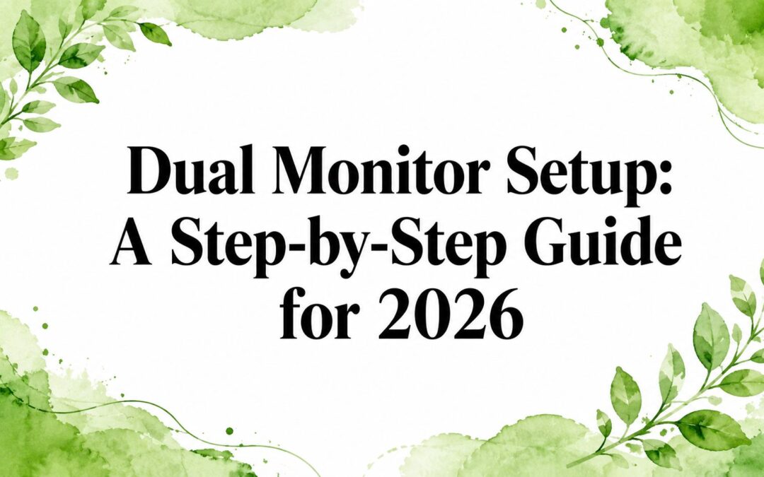 Dual Monitor Setup: A Step-by-Step Guide for 2026